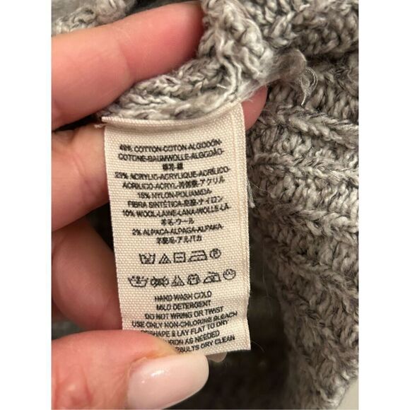 Free People In My Pocket alpaca blend sweater oversized size Small - Picture 7 of 8